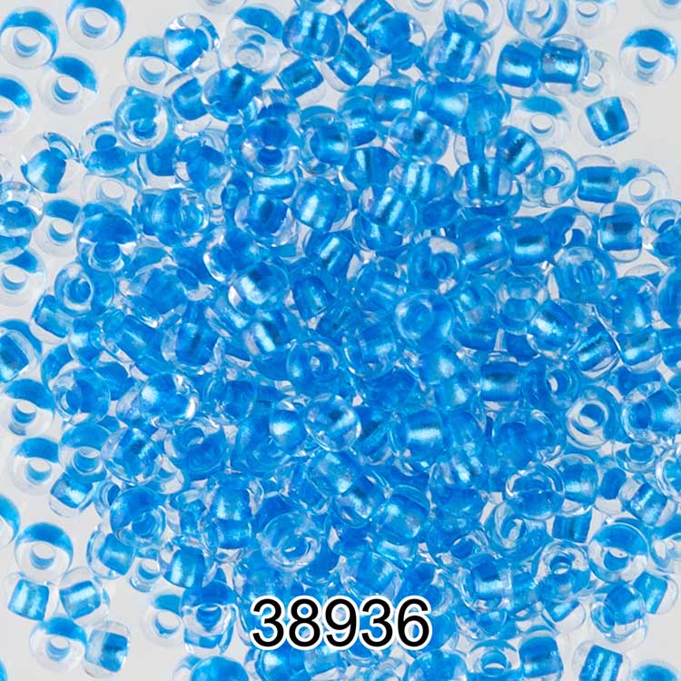 

Бисер Preciosa круглый 5 10/0, 2,3 мм, 500 г, цвет 38936 синий