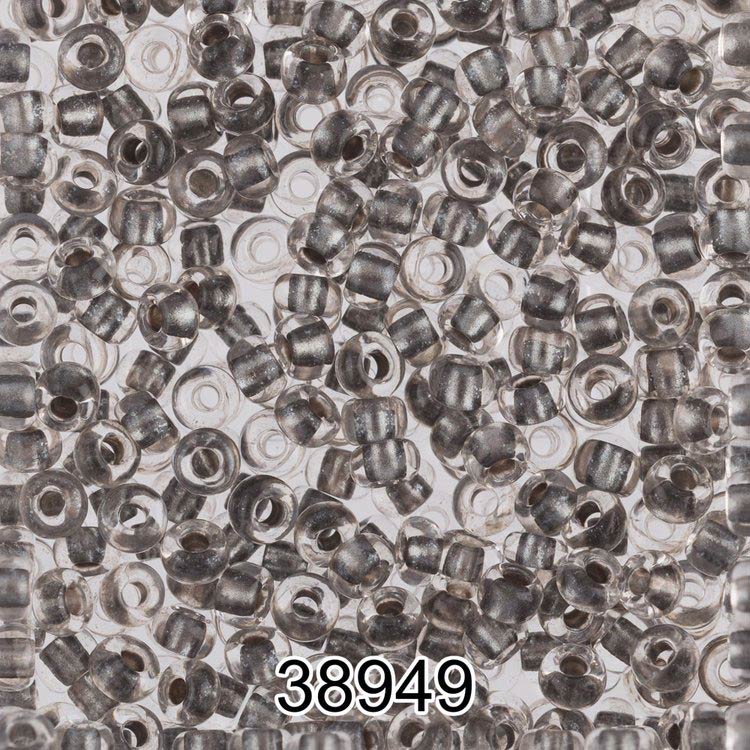 

Бисер Preciosa круглый 5 10/0, 2,3 мм, 500 г, цвет 38949 серый