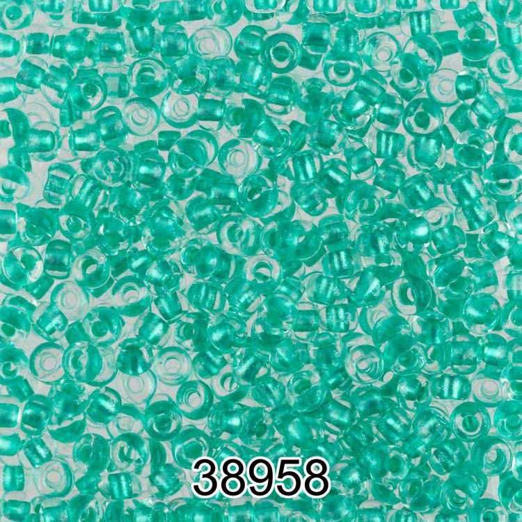 

Бисер Preciosa круглый 5 10/0, 2,3 мм, 500 г, цвет 38958 зеленый