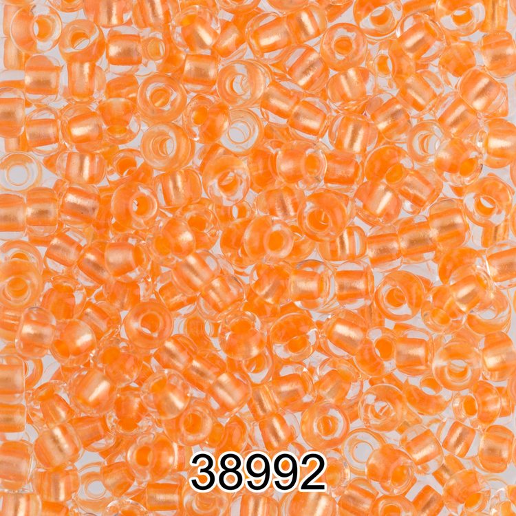 

Бисер Preciosa круглый 5 10/0, 2,3 мм, 500 г, цвет 38992 оранжевый