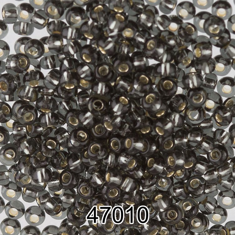 

Бисер Preciosa круглый 5 10/0, 2,3 мм, 500 г, цвет 47010 серый