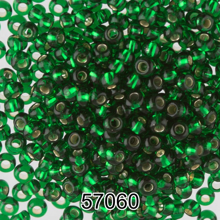 

Бисер Preciosa круглый 5 10/0, 2,3 мм, 500 г, цвет 57060 изумрудный, Зеленый