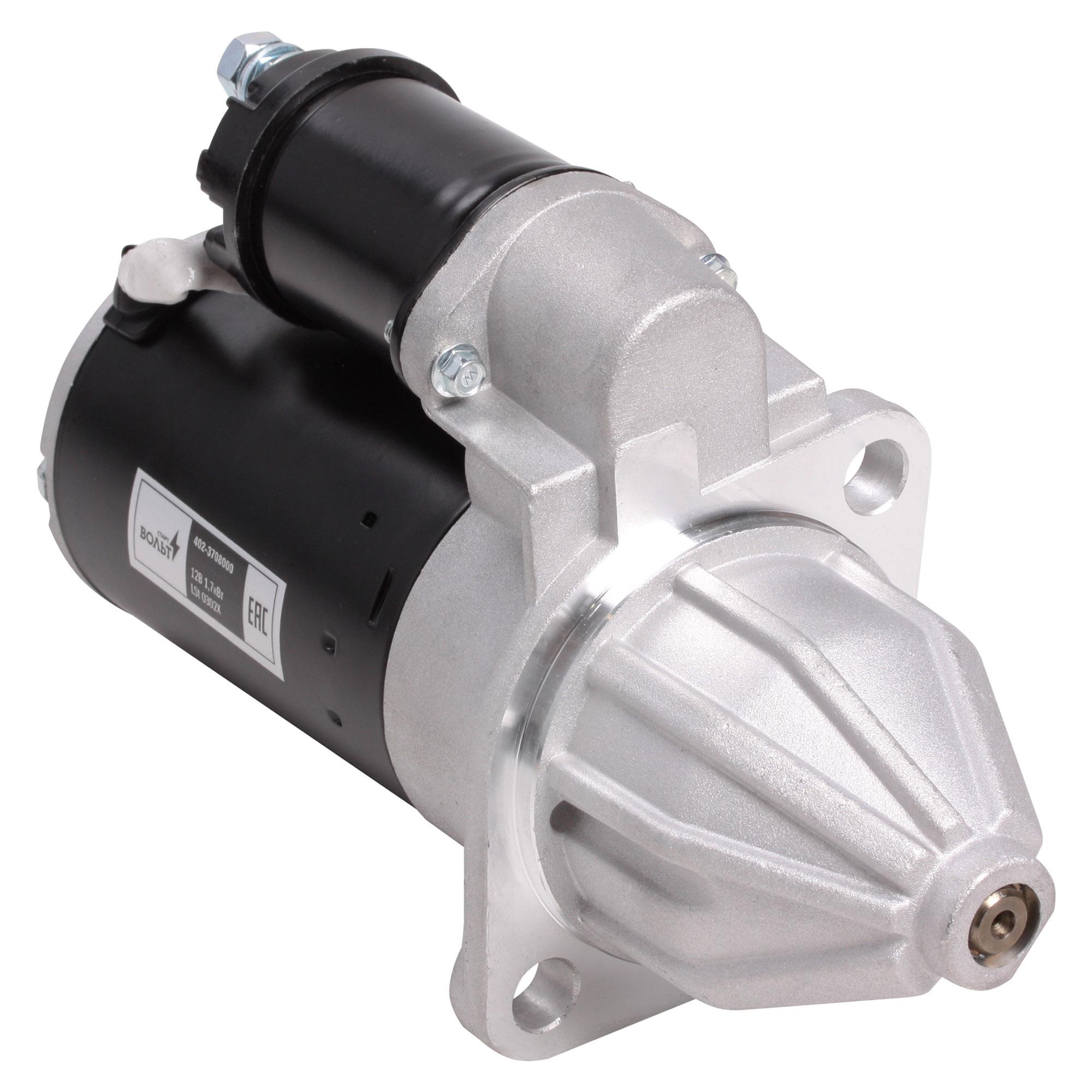 

Стартер для ГАЗ/УАЗ с дв. ЗМЗ-402/УМЗ-421 (ан. 5732.3708) 1,7кВт StartVolt LSt0302X