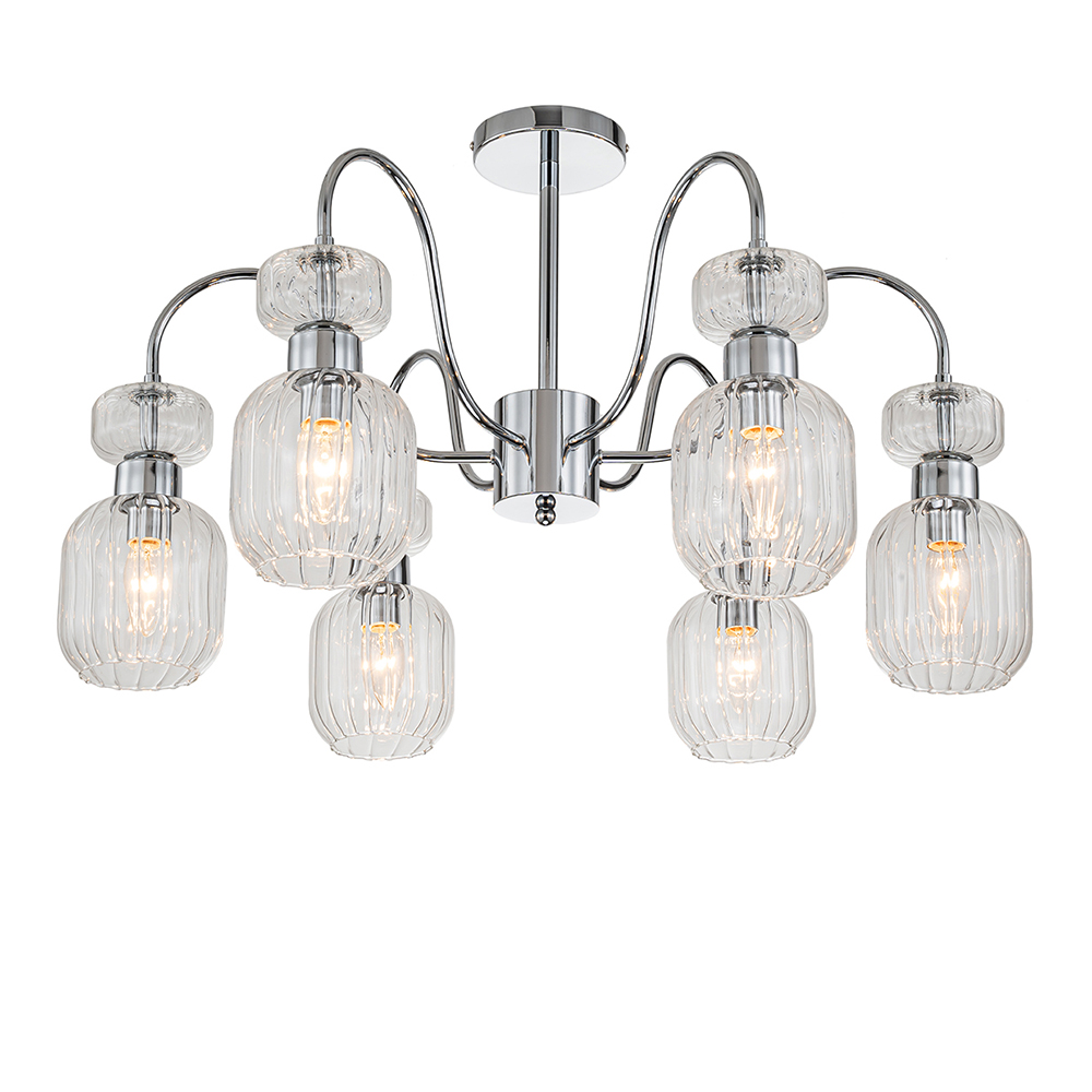 

Светильник потолочный Escada Gloss 1141/6PL Chrome/Clear, Escada Gloss 1141/6PL Chrome/Clear