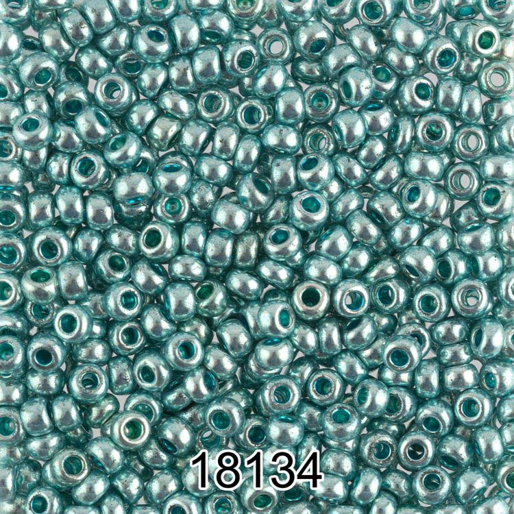

Бисер Preciosa круглый 6 10/0, 2,3 мм, 500 г, цвет 18134 темно-зеленый металлик