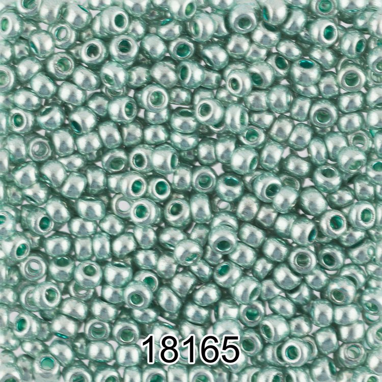

Бисер Preciosa круглый 6 10/0, 2,3 мм, 500 г, цвет 18165 светло-зеленый металлик