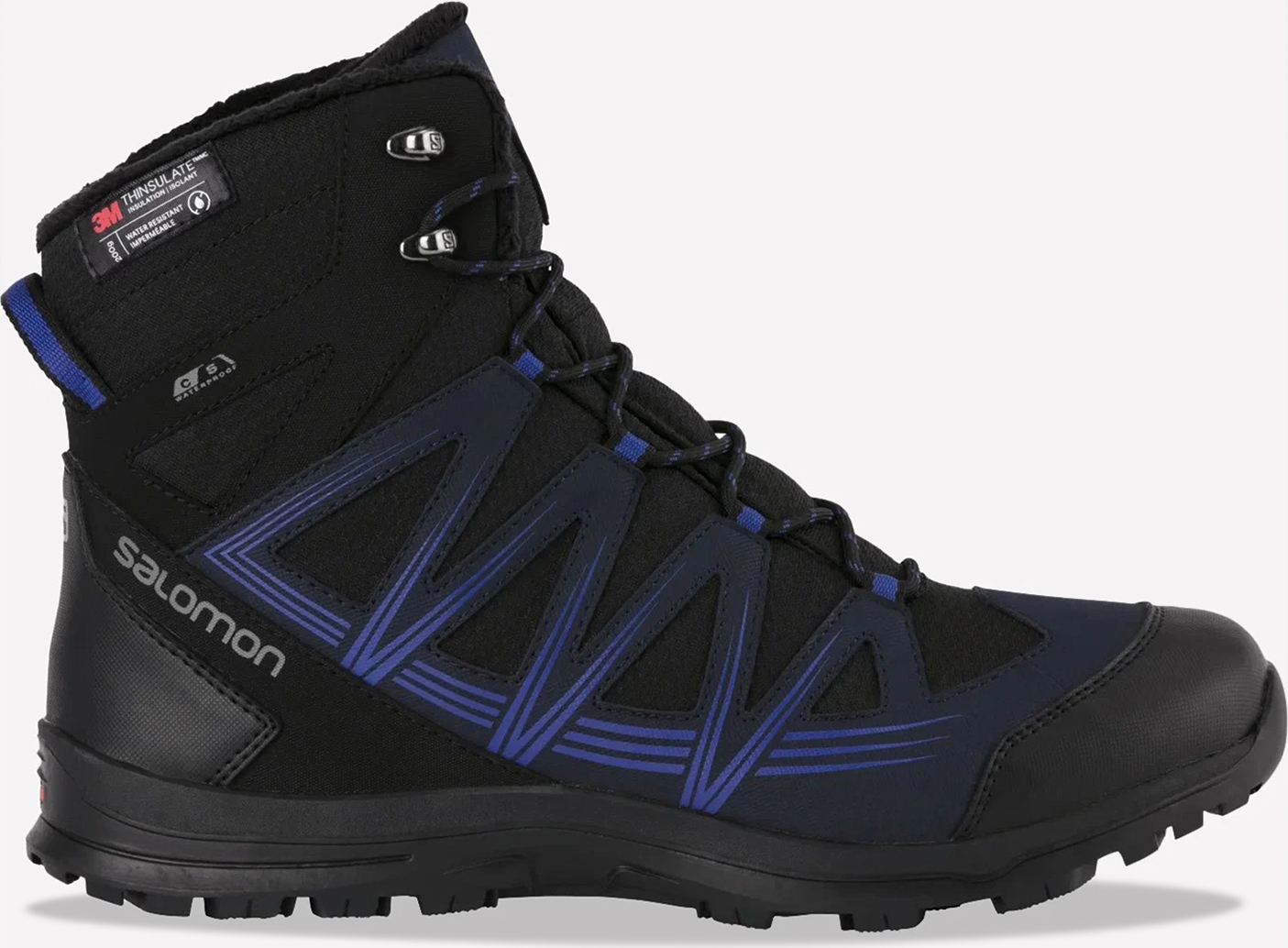 Ботинки Salomon Woodsen 2 TS CSWP 2020, Black/Navy Blaze, UK 7