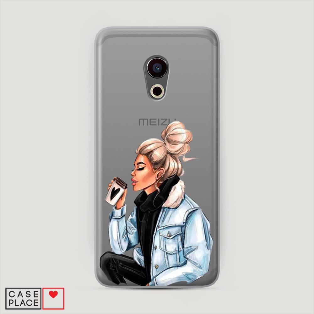 

Чехол Awog "Cute girl" для Meizu Pro 6