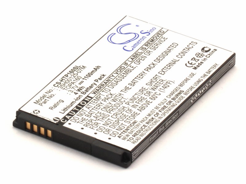 

Аккумуляторная батарея для КПК HTC 35H00125-07M, BA S360, TOPA160
