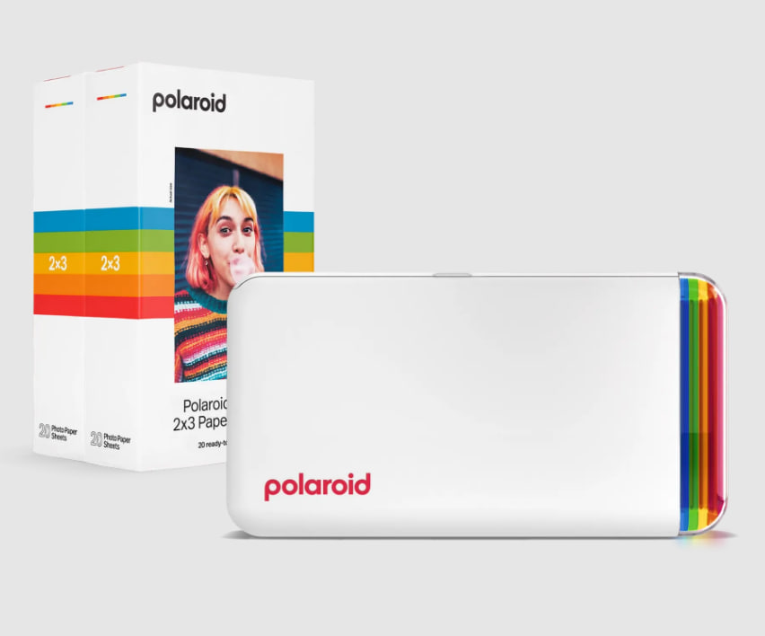 Фотопринтер компактный Polaroid Hi-Print + 40 карточек (E-box)