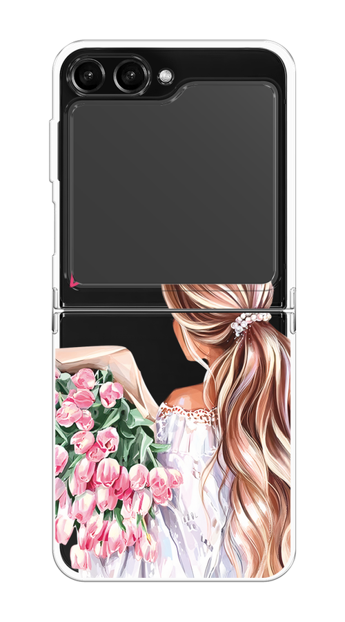 

Чехол Homey на Samsung Galaxy Z Flip 5 "Простые радости", Прозрачный;розовый;белый;бежевый, 2108350-1