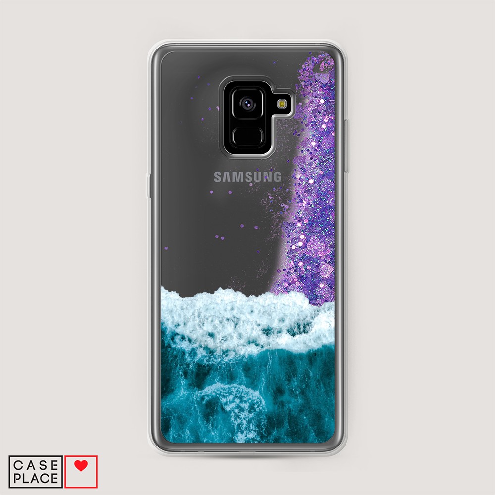 

Чехол Awog на Samsung Galaxy A8 Plus "Морская пучина", Разноцветный, 25592-1