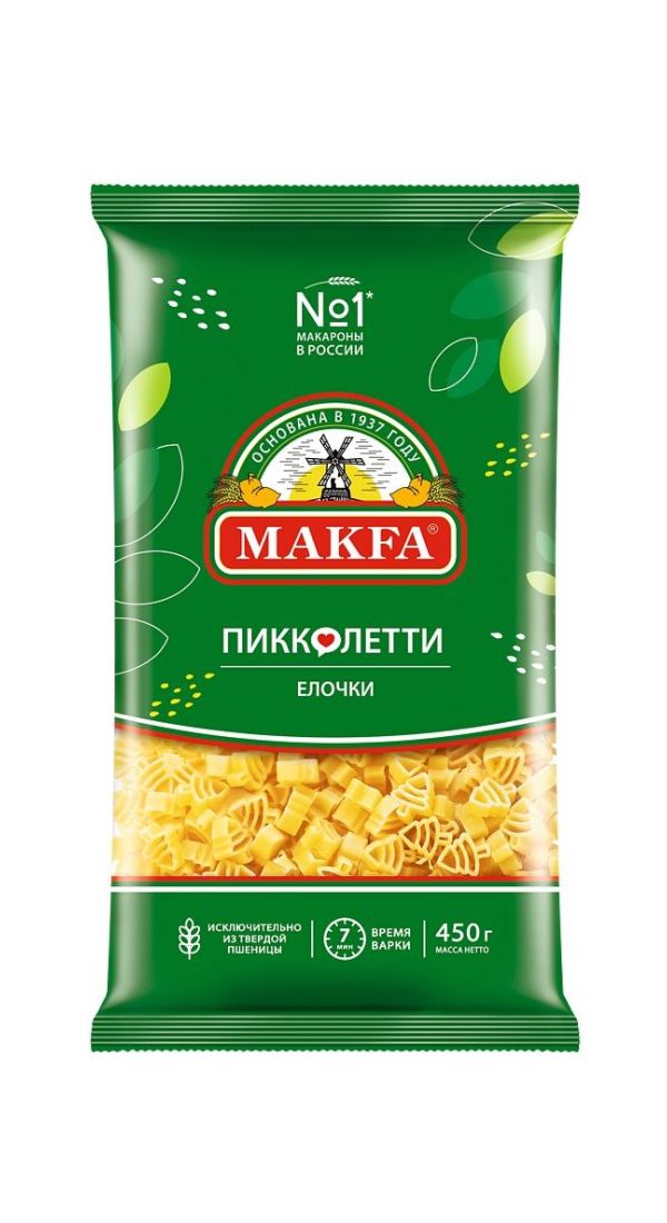 

Макаронные изделия Makfa Пиколетти Елочки 450 г