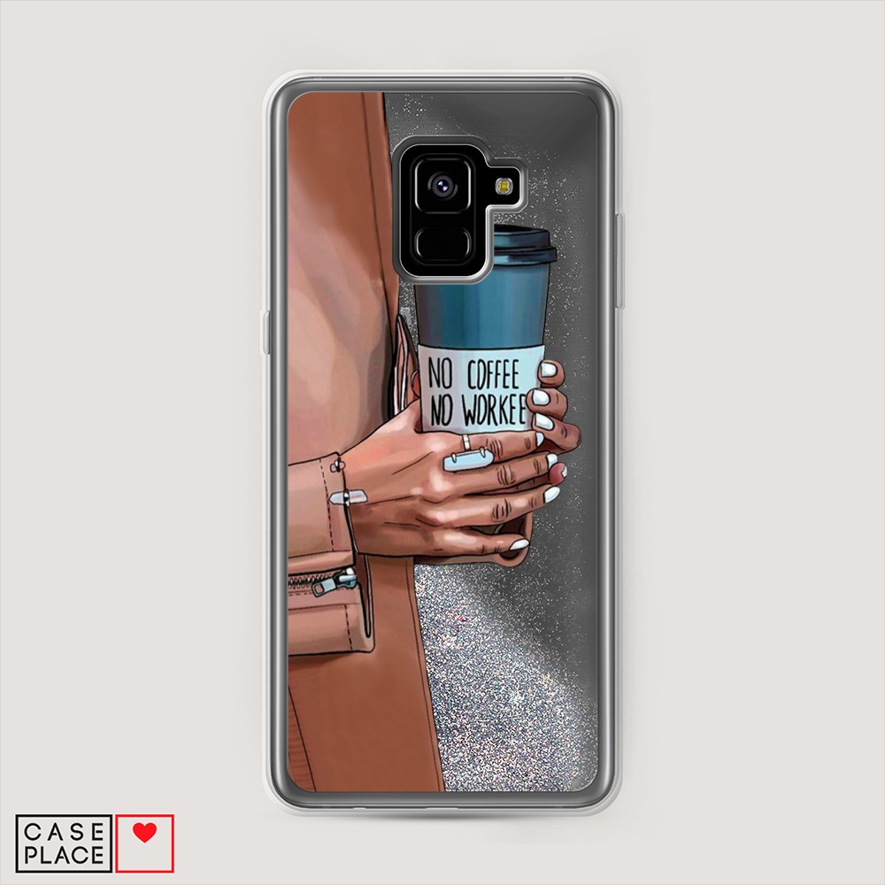 

Чехол Awog "No coffee" на Samsung Galaxy A8 Plus, 25591-1