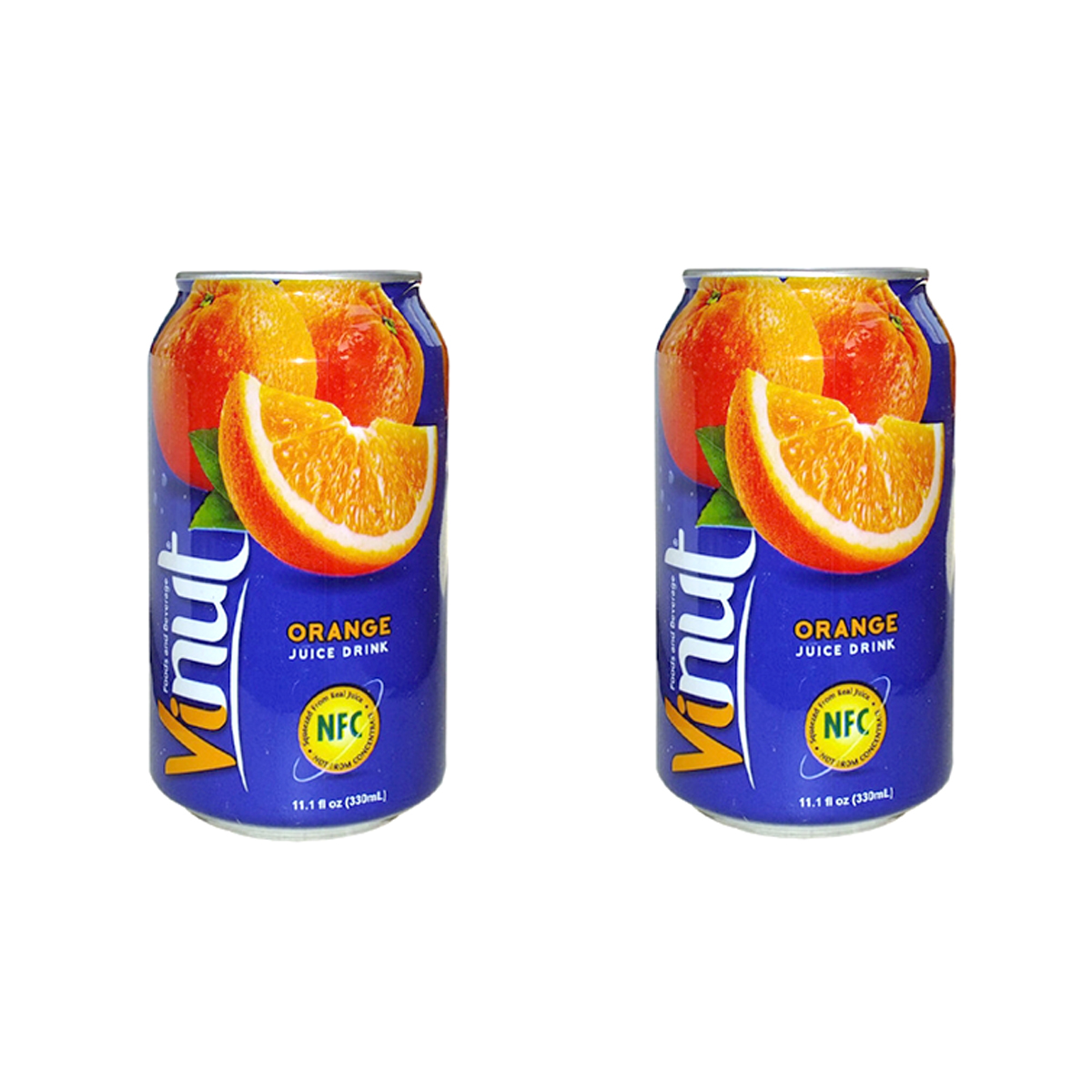 Сокосодержащий напиток Vinut 30%, апельсин, 2 шт по 330 мл