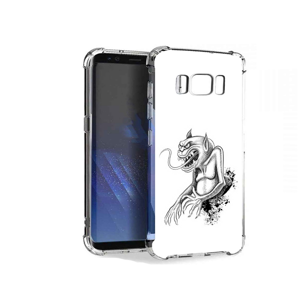 Чехол MyPads Tocco для Samsung Galaxy S8+ чорт