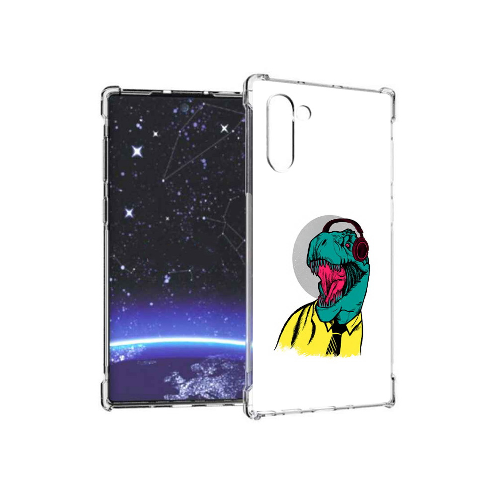 

Чехол MyPads Tocco для Samsung Galaxy Note 10 дино (PT135782.511.326), Прозрачный, Tocco