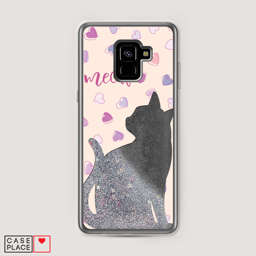 

Чехол Awog "Прозрачный кот" на Samsung Galaxy A8 Plus, 25591-1