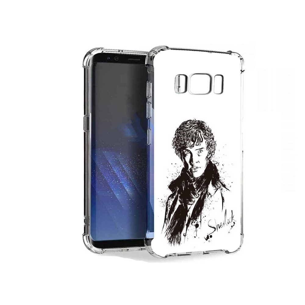 

Чехол MyPads Tocco для Samsung Galaxy S8+ шерлок холмс портрет, Tocco