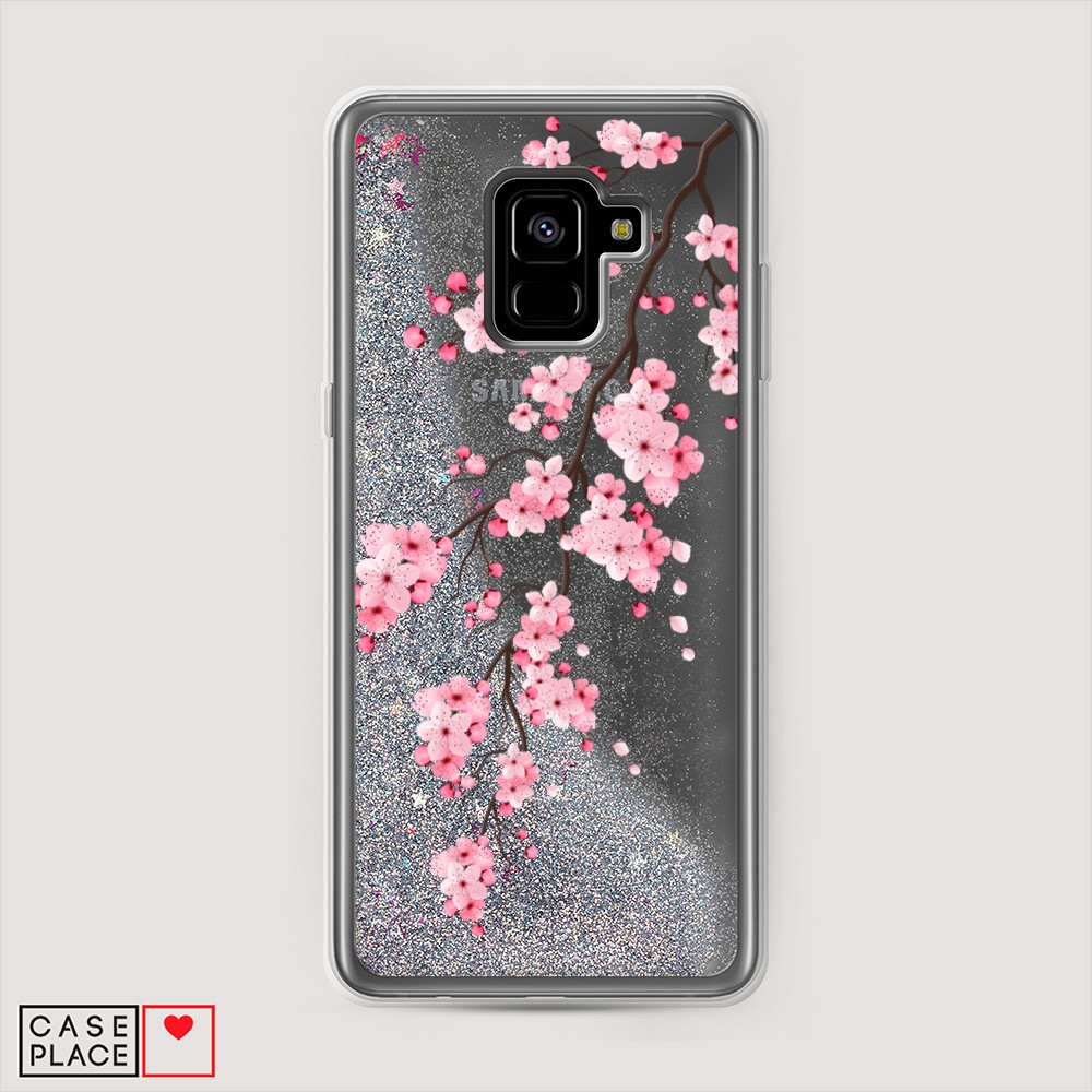 

Чехол Awog "Розовая сакура" на Samsung Galaxy A8 Plus, 25591-1