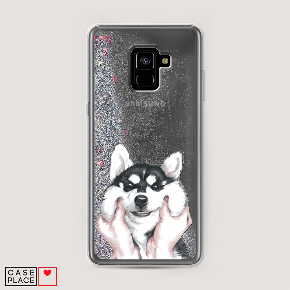 

Чехол Awog "Щечки хаски" на Samsung Galaxy A8 Plus, 25591-1