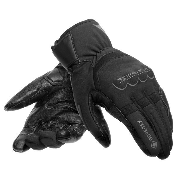 фото Перчатки dainese thunder gore-tex black/black s