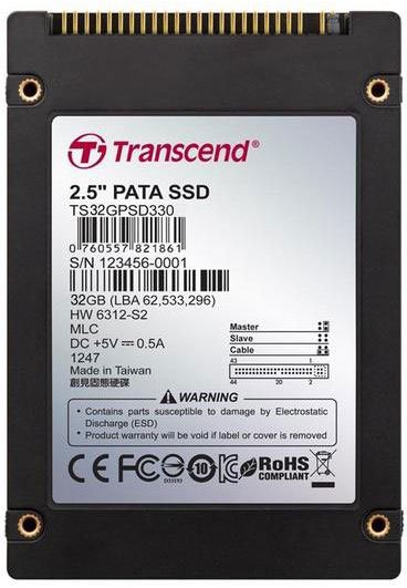

SSD накопитель Transcend PSD330 2.5" 32 ГБ (TS32GPSD330), PSD330