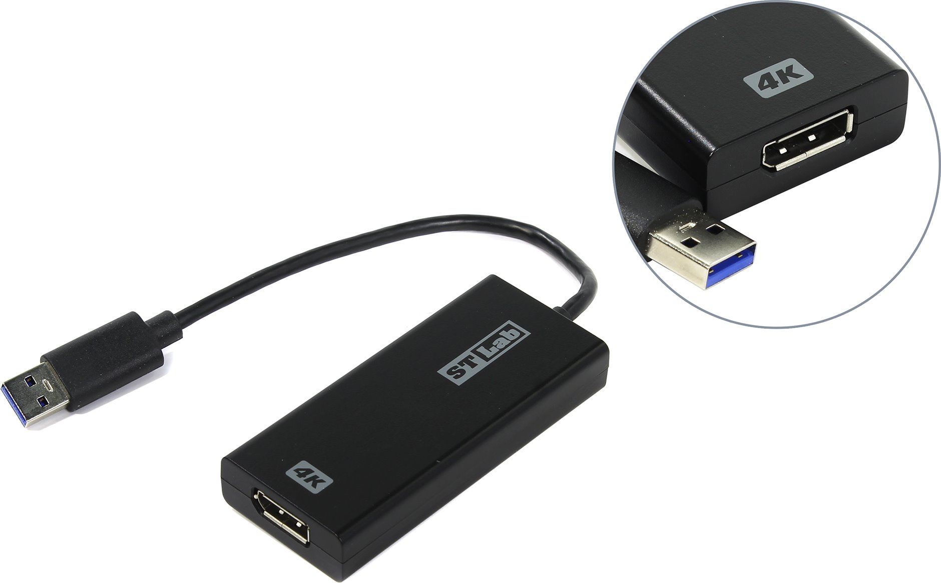Адаптер ST-Lab USB-A - DisplayPort USB м (U-1380)