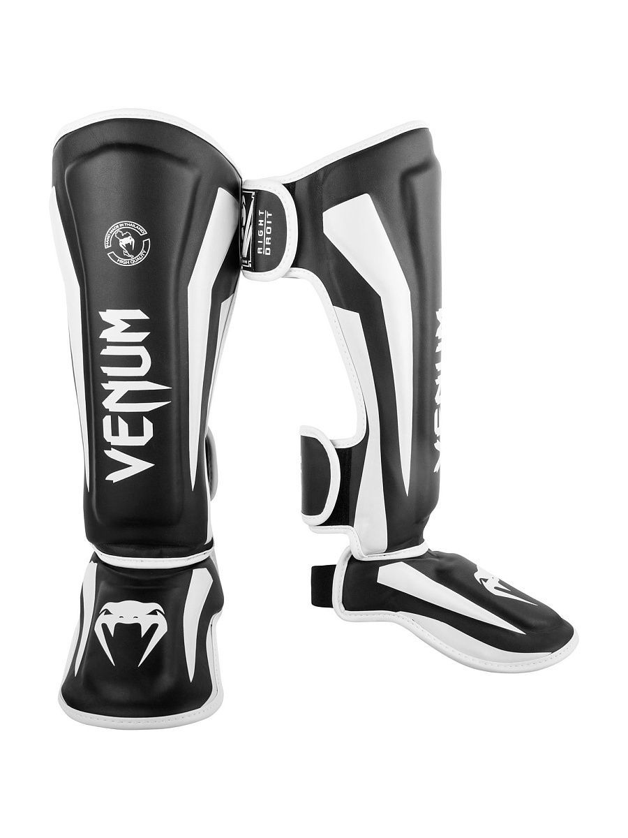 фото Щитки venum elite black/white (xl)