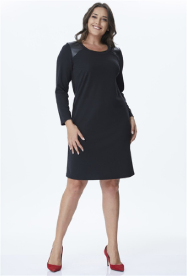 

Платье женское My Line Moda 396 черное L (доставка из-за рубежа), Черный, 396