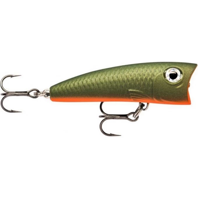 

Воблер Rapala Ultra Light Pop 04 /GAU /поверхностный/ 4см, 3гр., Зеленый;оранжевый