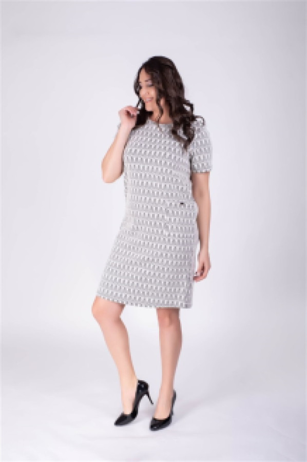 

Платье женское My Line Moda 416 бежевое L, Бежевый, 416