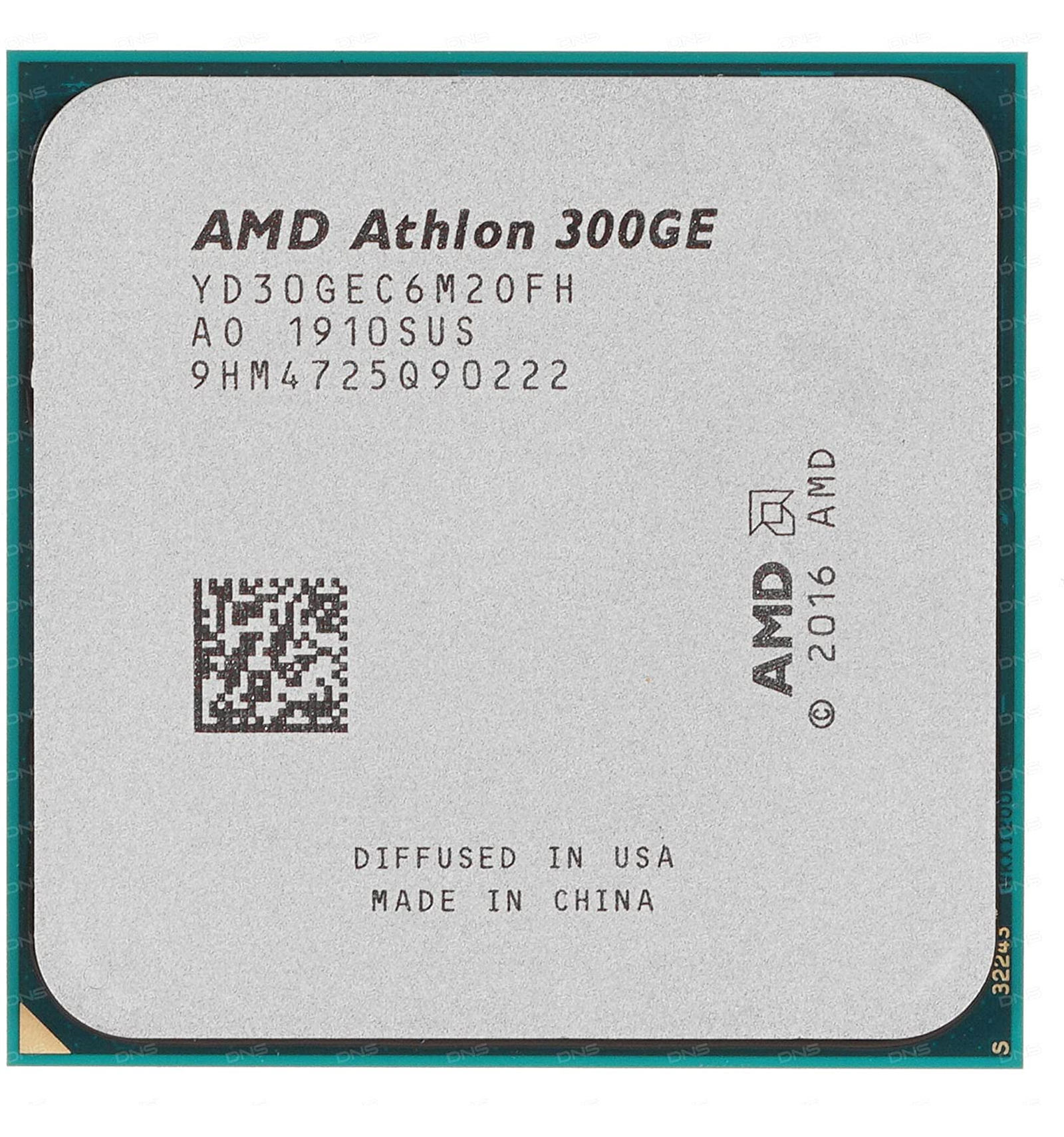 

Процессор AMD Athlon 300GE AM4 OEM, Athlon 300GE