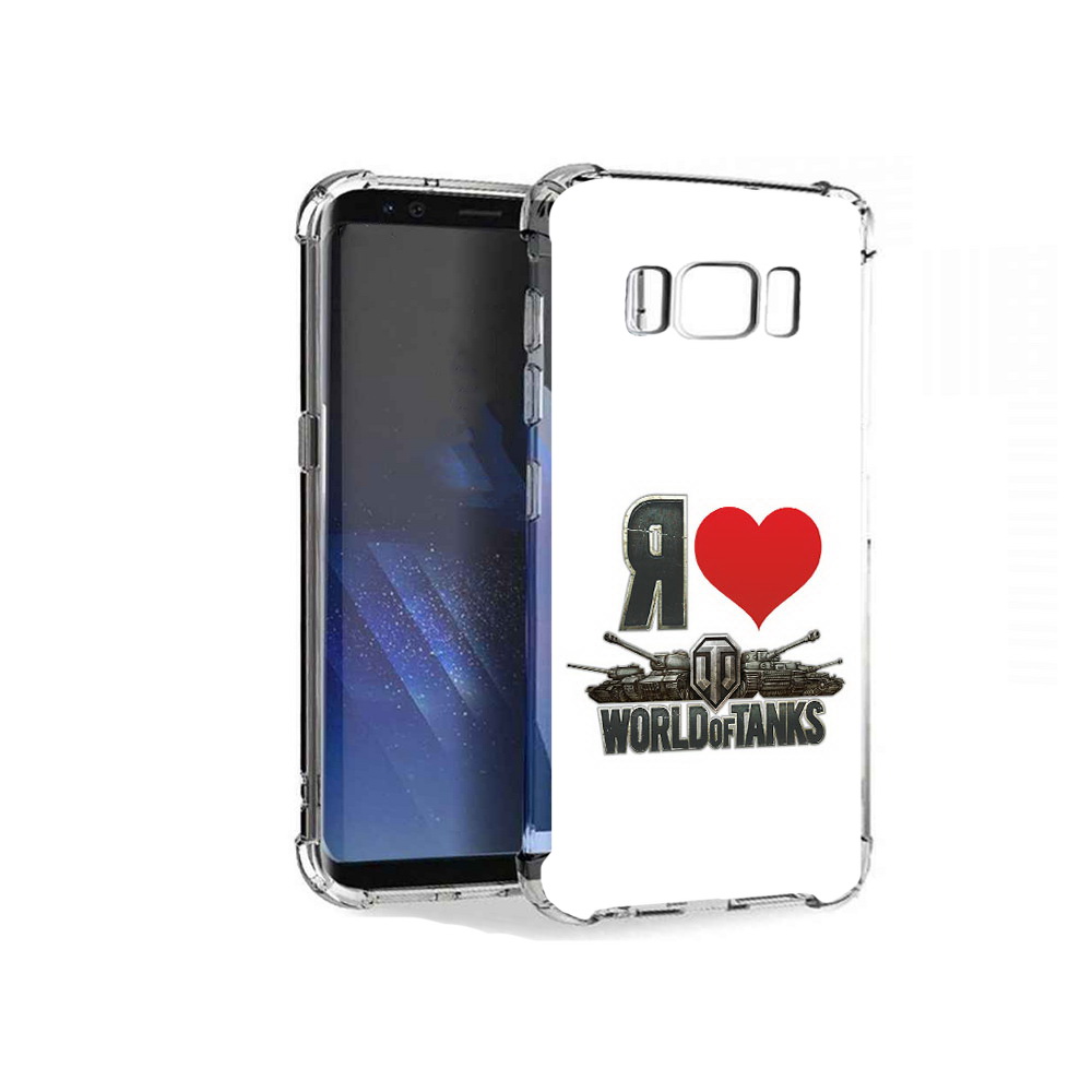 

Чехол MyPads Tocco для Samsung Galaxy S8+ я люблю ворлд оф танк, Tocco