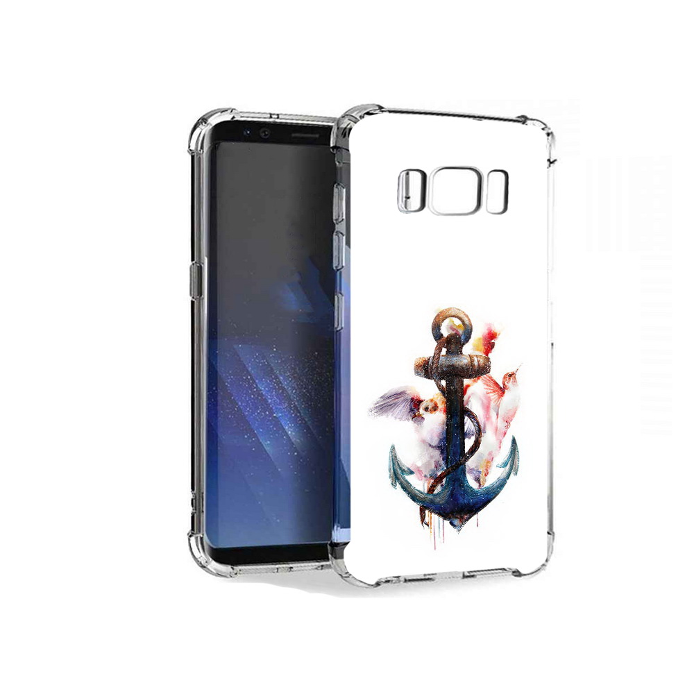 

Чехол MyPads Tocco для Samsung Galaxy S8+ якорь с птицами, Tocco