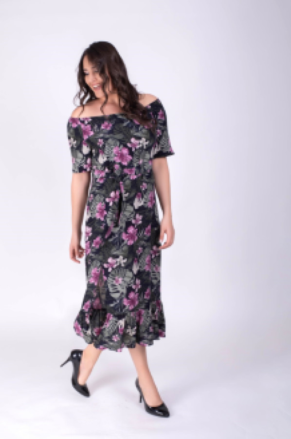 

Платье женское My Line Moda 488 разноцветное 40 (доставка из-за рубежа), Разноцветный, 488