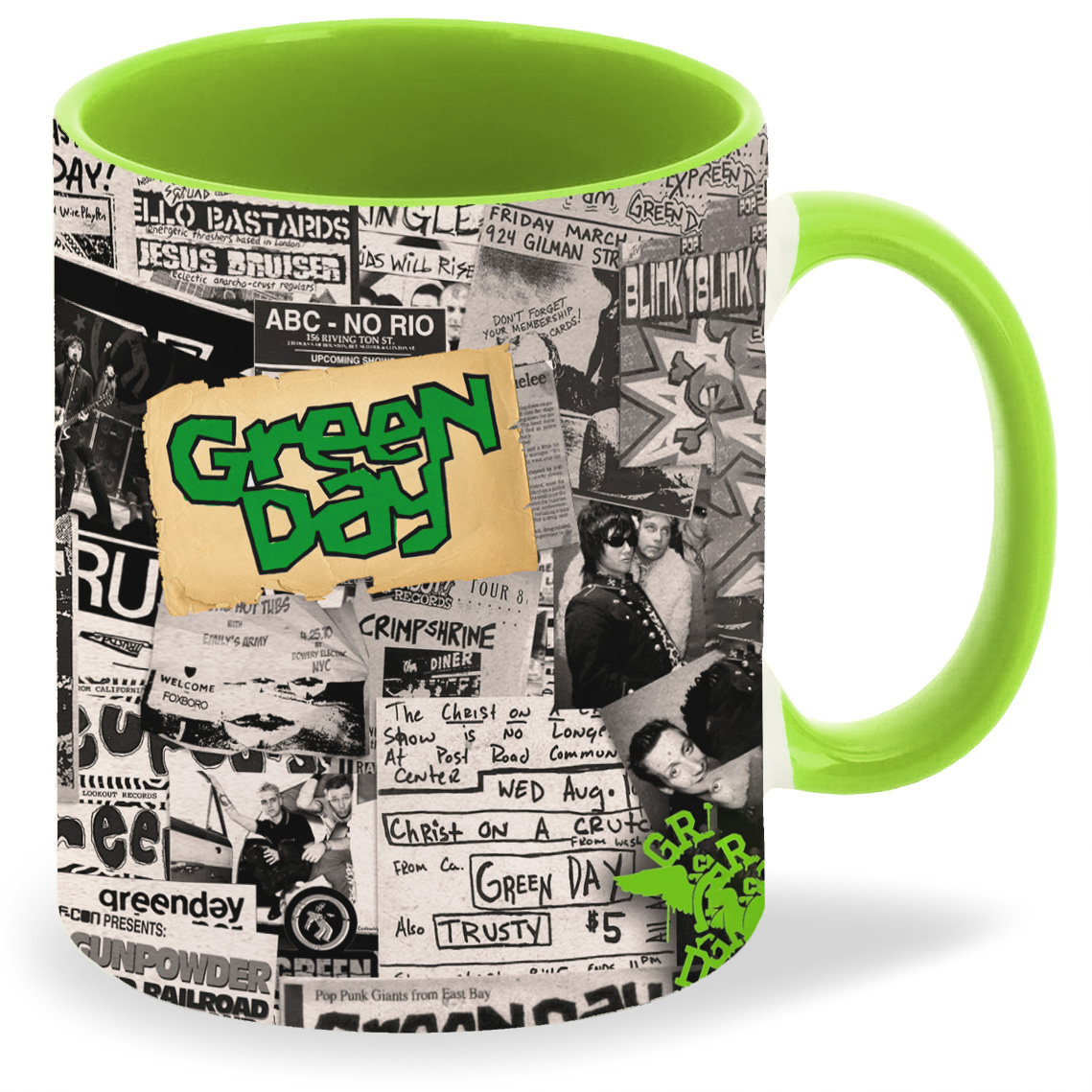 

Кружка CoolPodarok Газета Green day, Газета Green day
