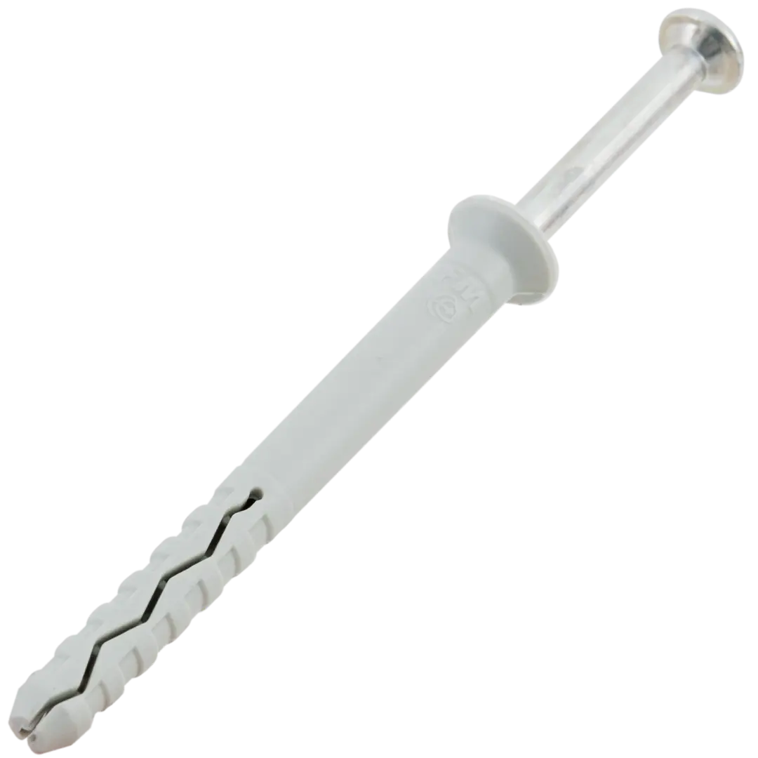 

Дюбель-гвозди для полнотелых материалов Friulsider TSS потайная манжета 6x60 мм нейлон