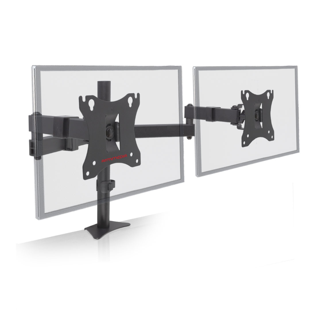 фото Кронштейн для монитора arm media lcd-t04 15"-32" до 2х7 кг