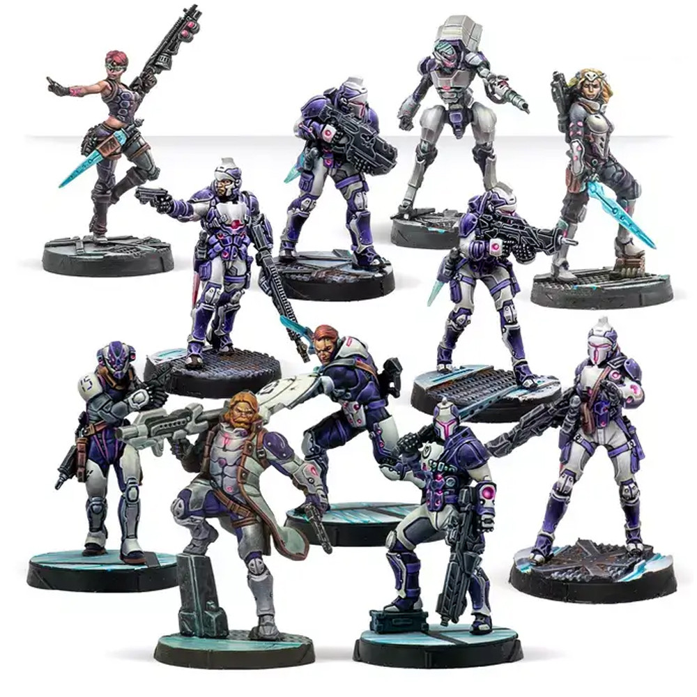 

Corvus belli Infinity Aleps Steel Phalanx Sectorial Pack, База