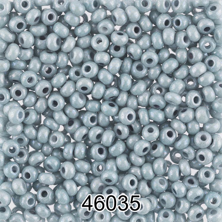 

Бисер Preciosa круглый 7, 10/0, 2,3 мм, 500 г, цвет 46035 зелено-голубой
