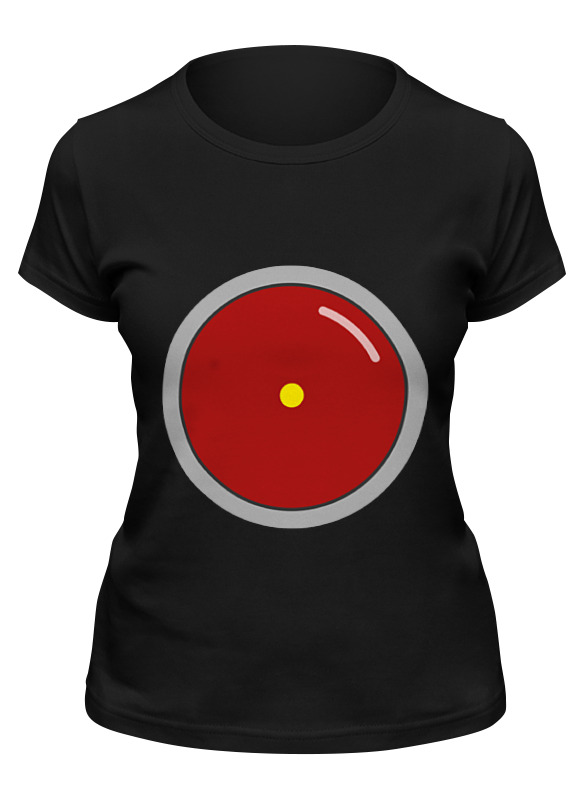 

Футболка женская Printio Космическая одиссея 2001 года черная XL, Черный, Космическая одиссея 2001 года