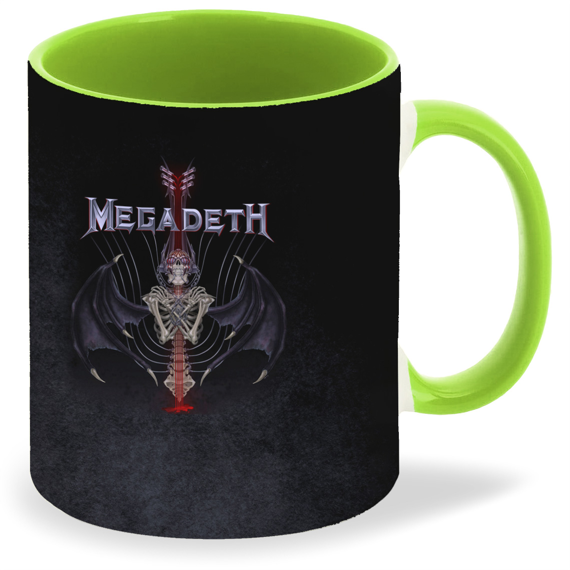 

Кружка CoolPodarok megadeth логотип череп3, megadeth логотип череп3