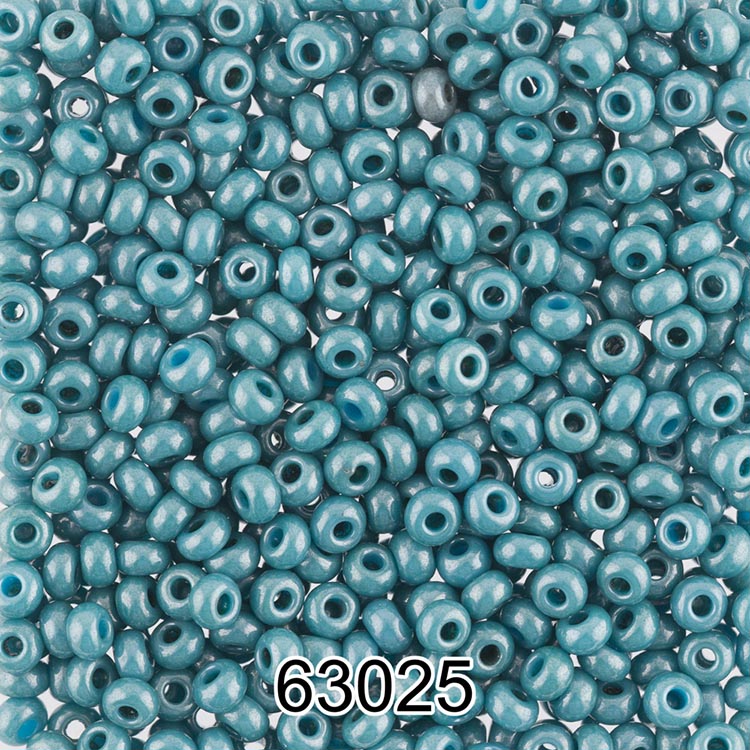 

Бисер Preciosa круглый 7, 10/0, 2,3 мм, 500 г, цвет 63025 серо-бирюзовый