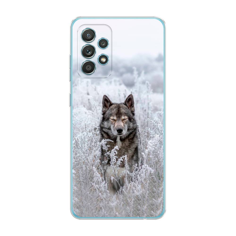 

Чехол Awog на Samsung Galaxy A33 5G / Самсунг A33 5G "Волк в поле", Белый;черный, 2104450-1