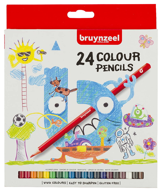 Набор карандашей цветных Bruynzeel BS-60112003 24 шт