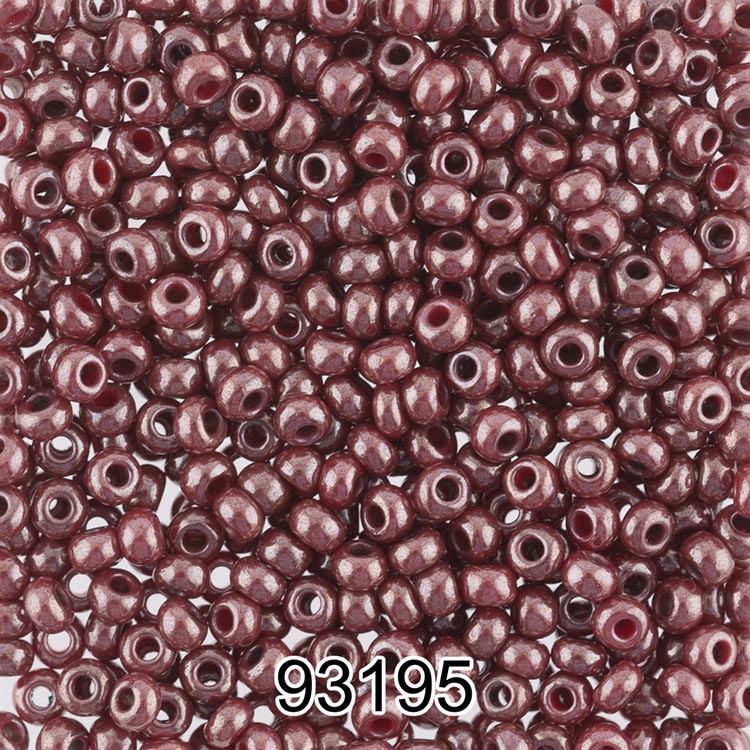 

Бисер Preciosa круглый 7, 10/0, 2,3 мм, 500 г, цвет 93195 коричневый