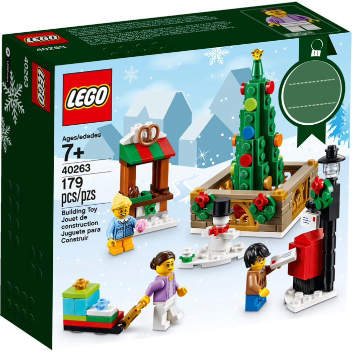 

Конструктор LEGO 40263 Рождество на городской площади 179 деталей, Seasonal