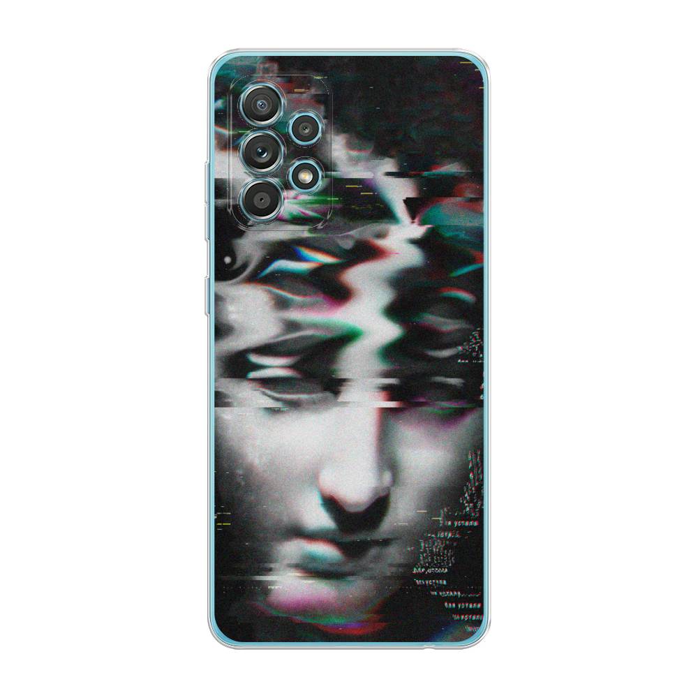 

Чехол Awog на Samsung Galaxy A33 5G / Самсунг A33 5G "Glitch Art", Серый, 2104450-9