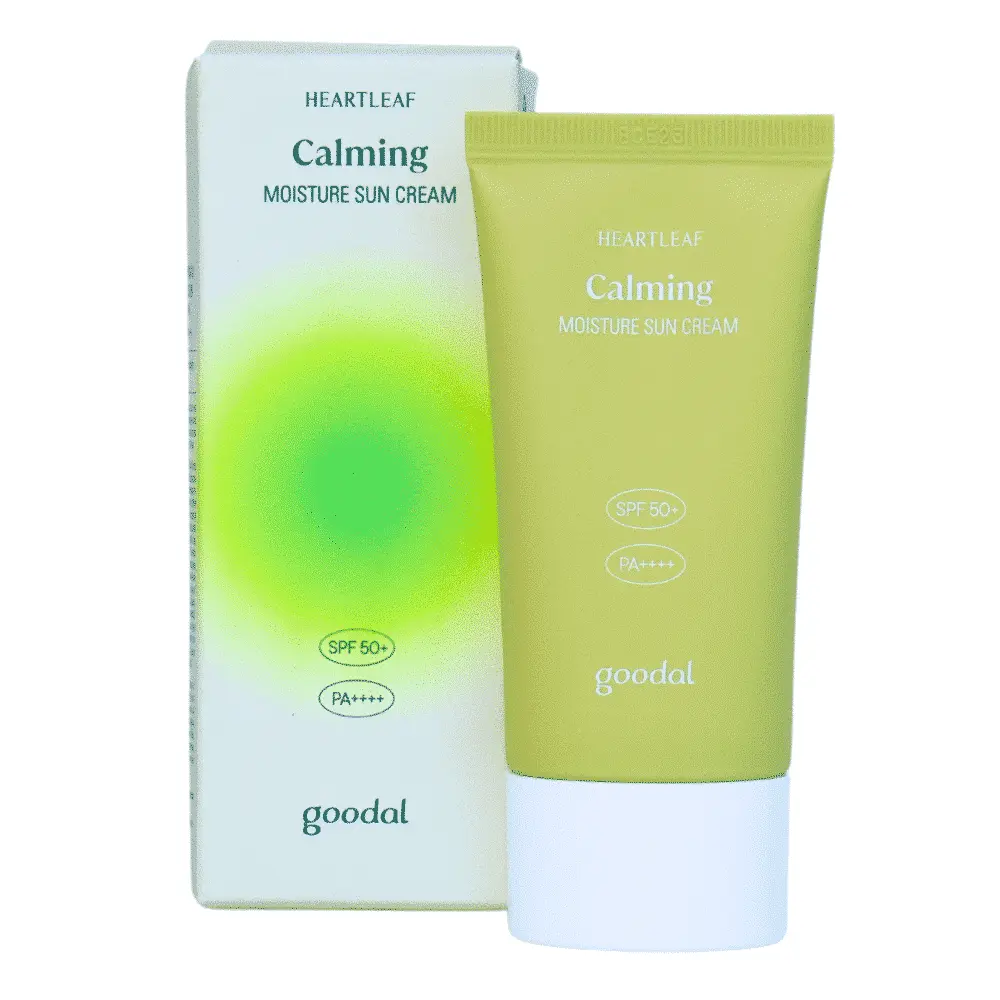 

Солнцезащитный крем Goodal Heartleaf Calming Moisture Sun Cream SPF50+ PA++++ 50мл, S